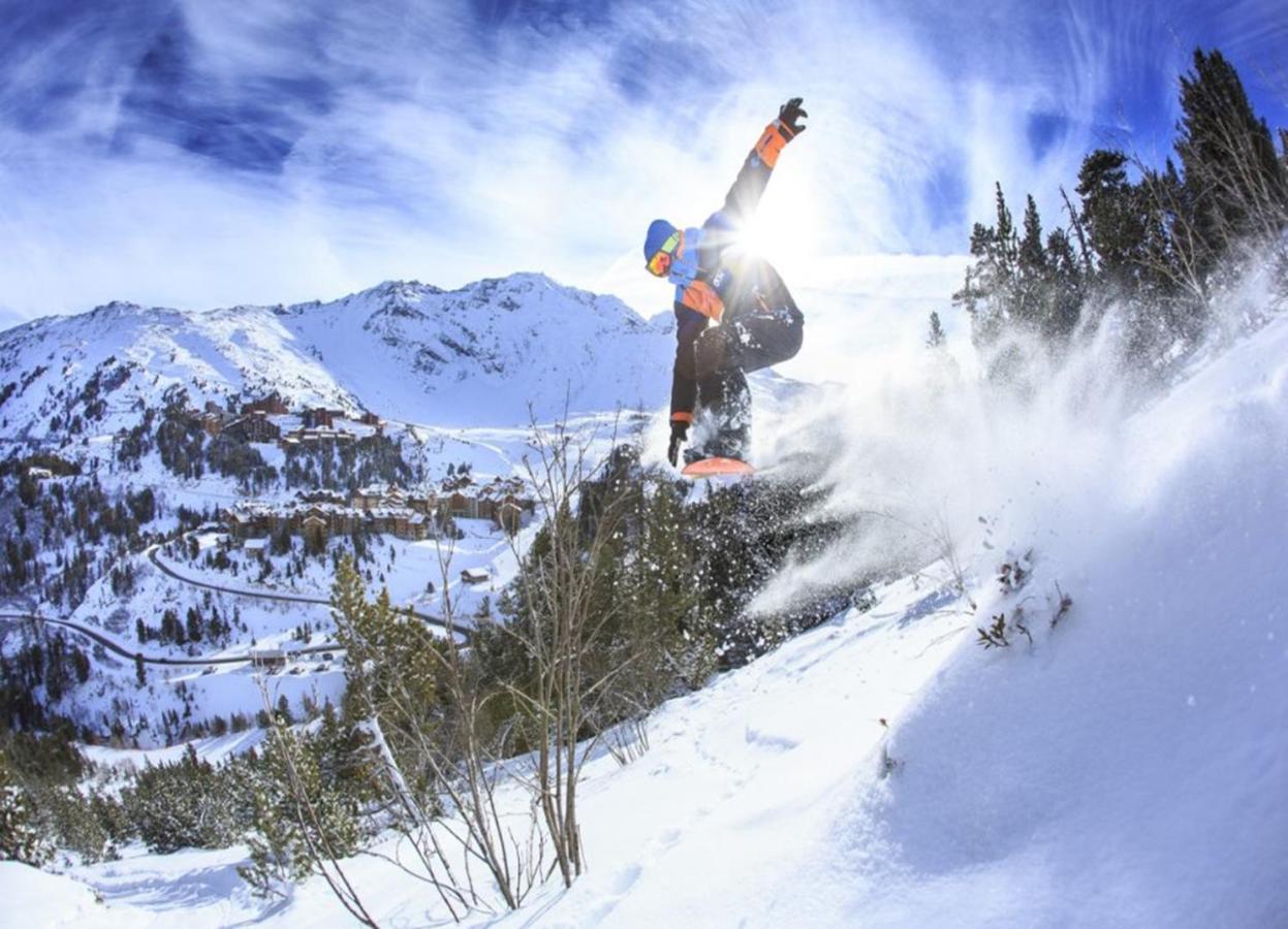 Arc 1950 Appt Luxe 2-4Pers -Skis Aux Pieds-Spa-Piscines Interieure Et Exterieure-Sauna-Hammam Les Arcs  Luaran gambar