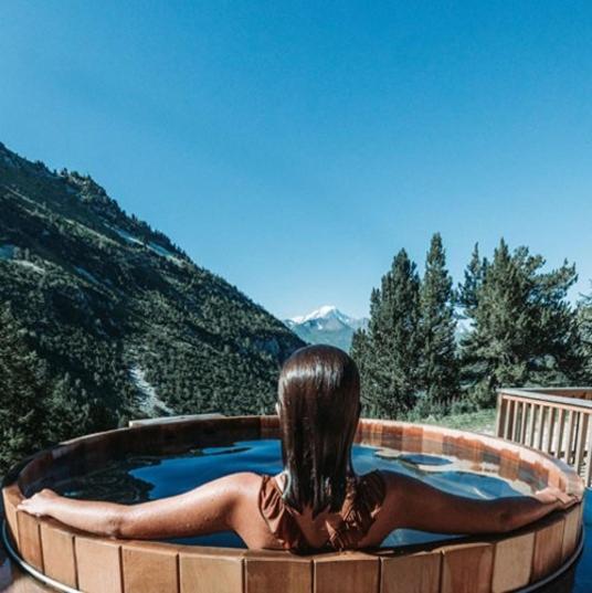 Arc 1950 Appt Luxe 2-4Pers -Skis Aux Pieds-Spa-Piscines Interieure Et Exterieure-Sauna-Hammam Les Arcs  Luaran gambar