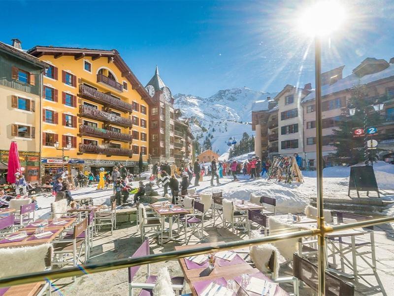 Arc 1950 Appt Luxe 2-4Pers -Skis Aux Pieds-Spa-Piscines Interieure Et Exterieure-Sauna-Hammam Les Arcs  Luaran gambar