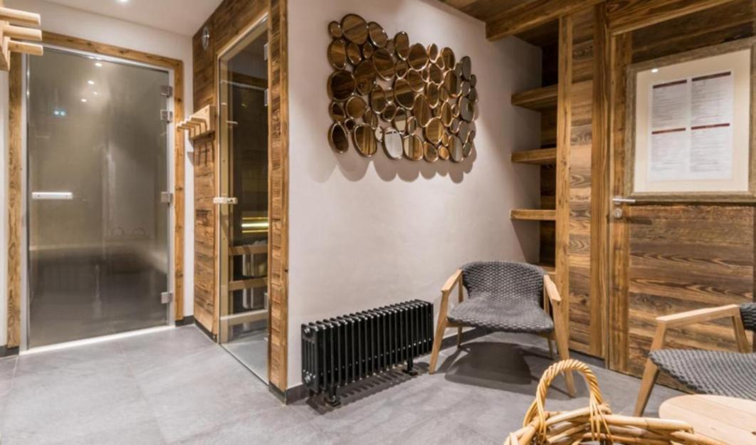 Arc 1950 Appt Luxe 2-4Pers -Skis Aux Pieds-Spa-Piscines Interieure Et Exterieure-Sauna-Hammam Les Arcs  Luaran gambar