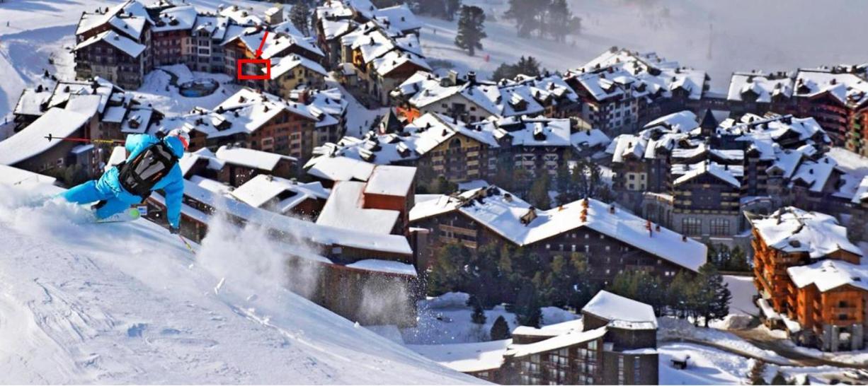 Arc 1950 Appt Luxe 2-4Pers -Skis Aux Pieds-Spa-Piscines Interieure Et Exterieure-Sauna-Hammam Les Arcs  Luaran gambar